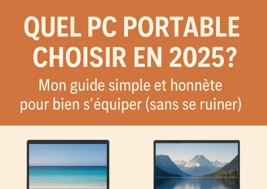 conseil achat pc portable 2025