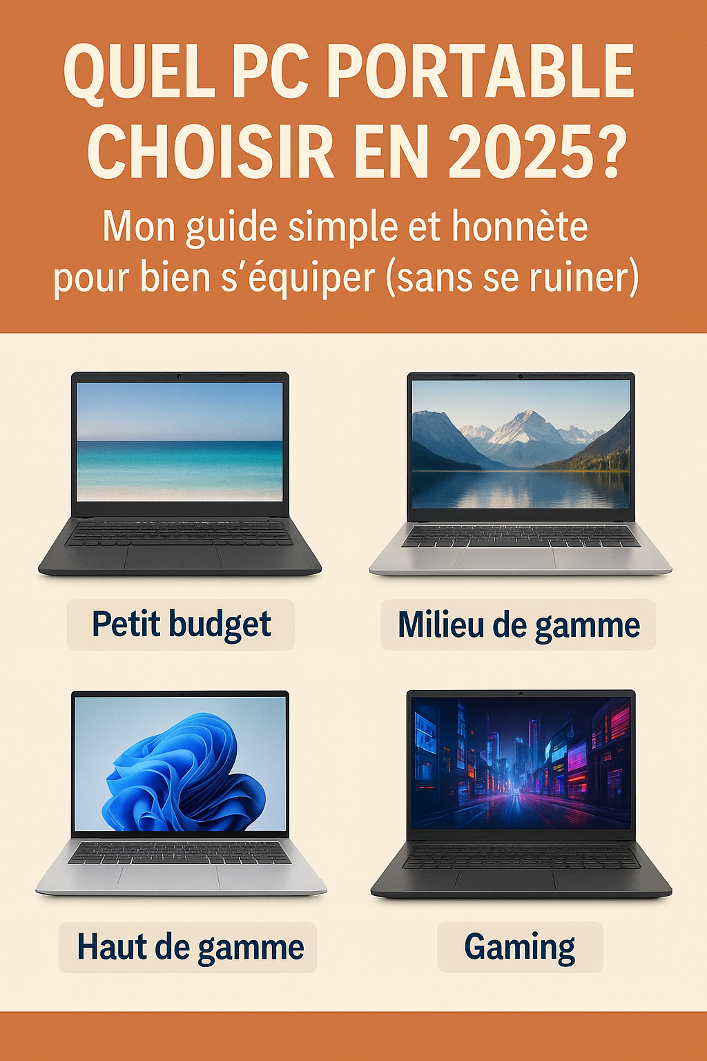 conseil achat pc portable 2025